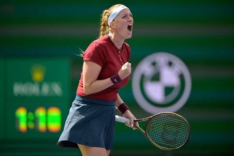 Kvitová - Beguová 2:0. Češka se raduje z prvního vítězství po návratu na kurty