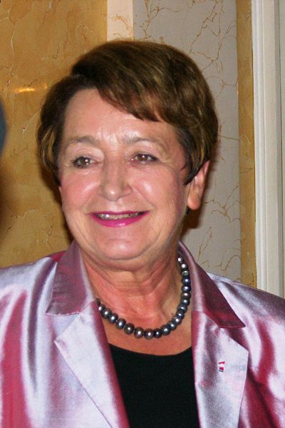 Elisabeth Gehrer - bývalá ministryně školství v Rakousku