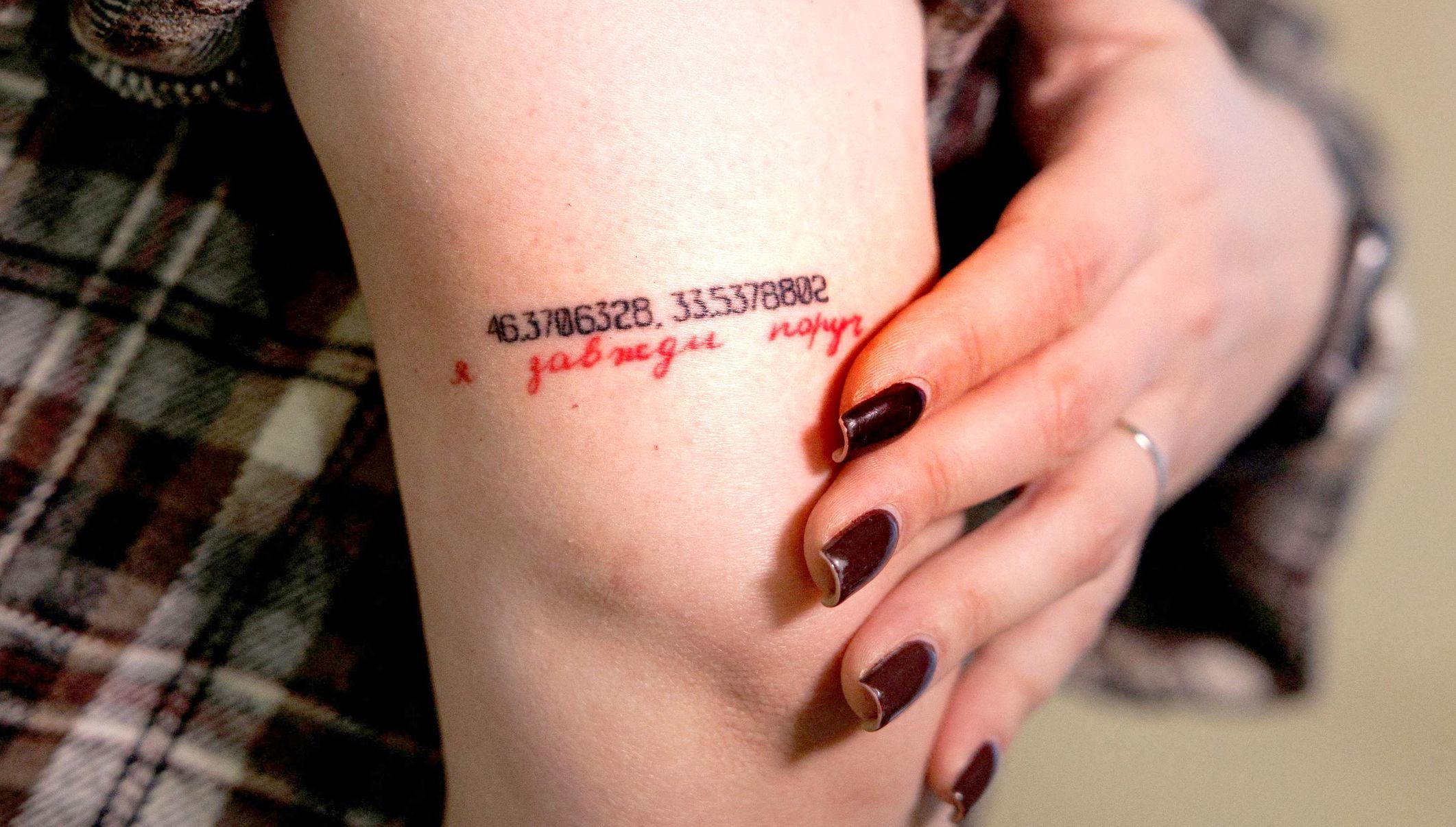 Ukrajina, válka, Rusko, pozůstalí, tetování, terapie