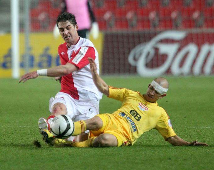 Fotbal, Gambrinus liga, Slavia - Dukla