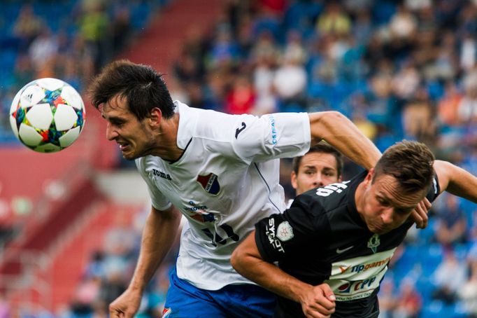 SL, Baník Ostrava-Jablonec: vpravo Stanislav Tecl (JAB)