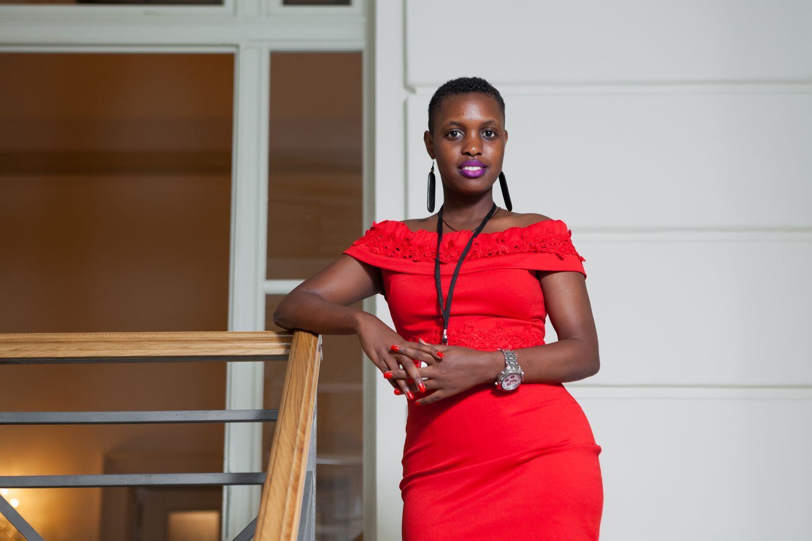 Esther Nakajjigo, aktivistka za práva žen a dívek z Ugandy.