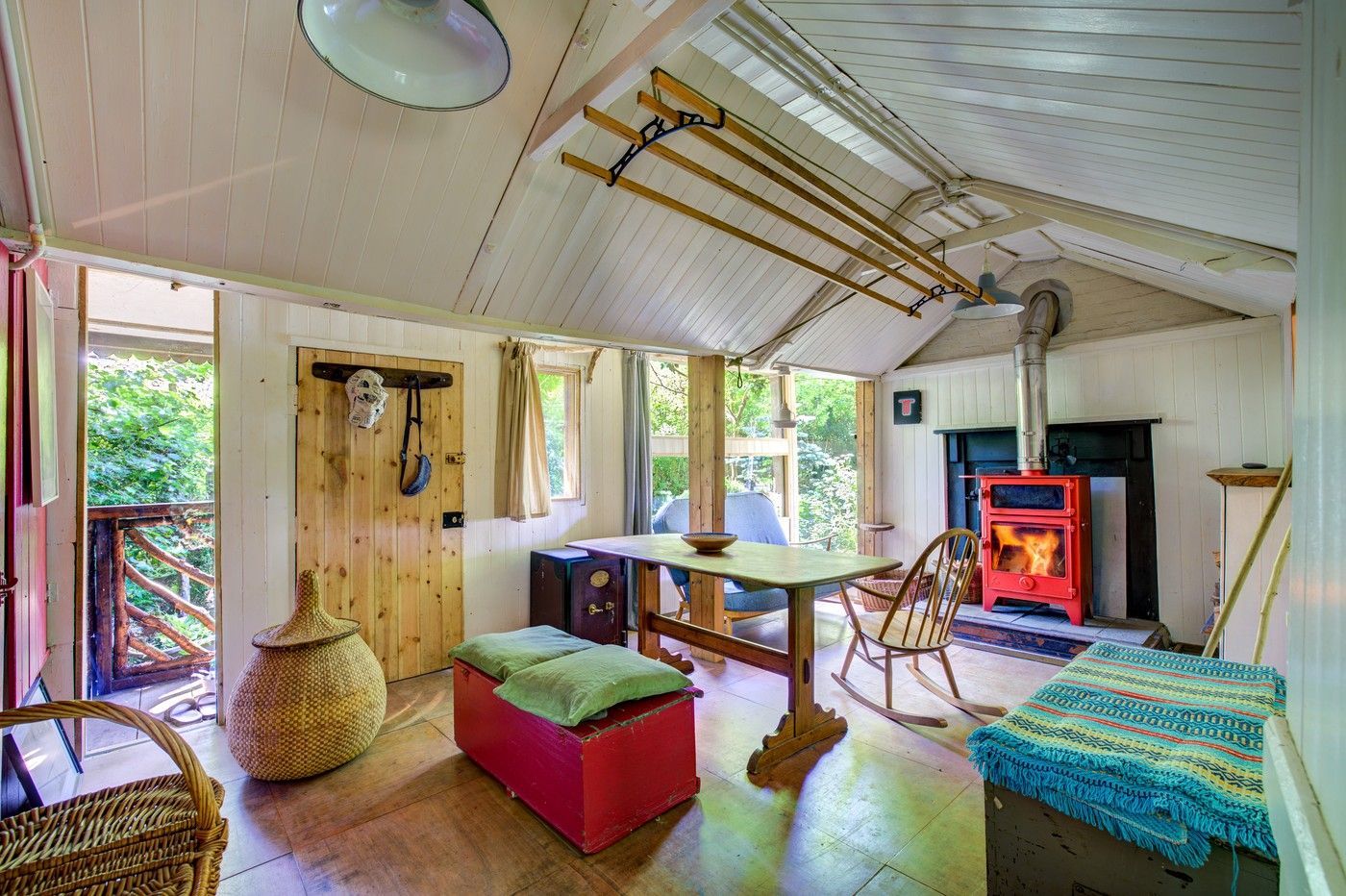 chalupa, chata, les, příroda