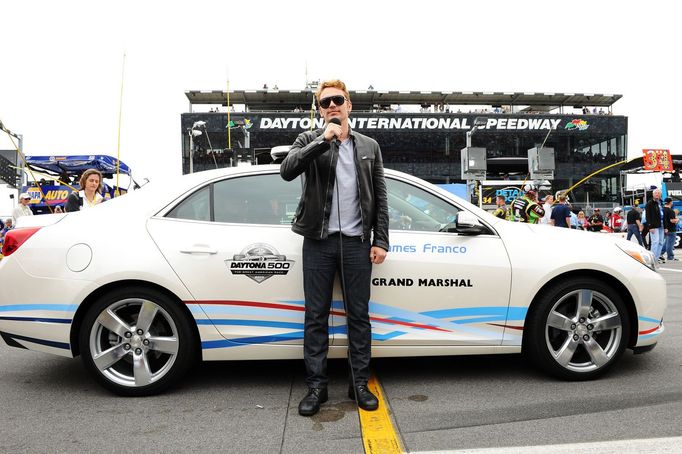 NASCAR, Daytona 500 2013: herec James Franco