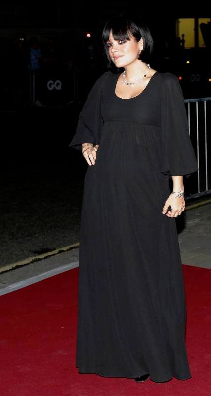 Těhotná zpěvačka Lily Allen