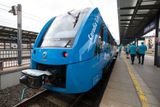 Vlak s téměř nulovými emisemi od společnosti Alstom, pojmenovaný Coradia iLint, bude až do 25. května jezdit po tuzemských tratích.