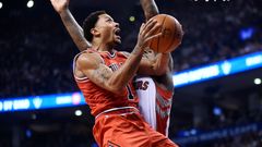 NBA: Chicago Bulls vs. Toronto Raptors (Derrick Rose)