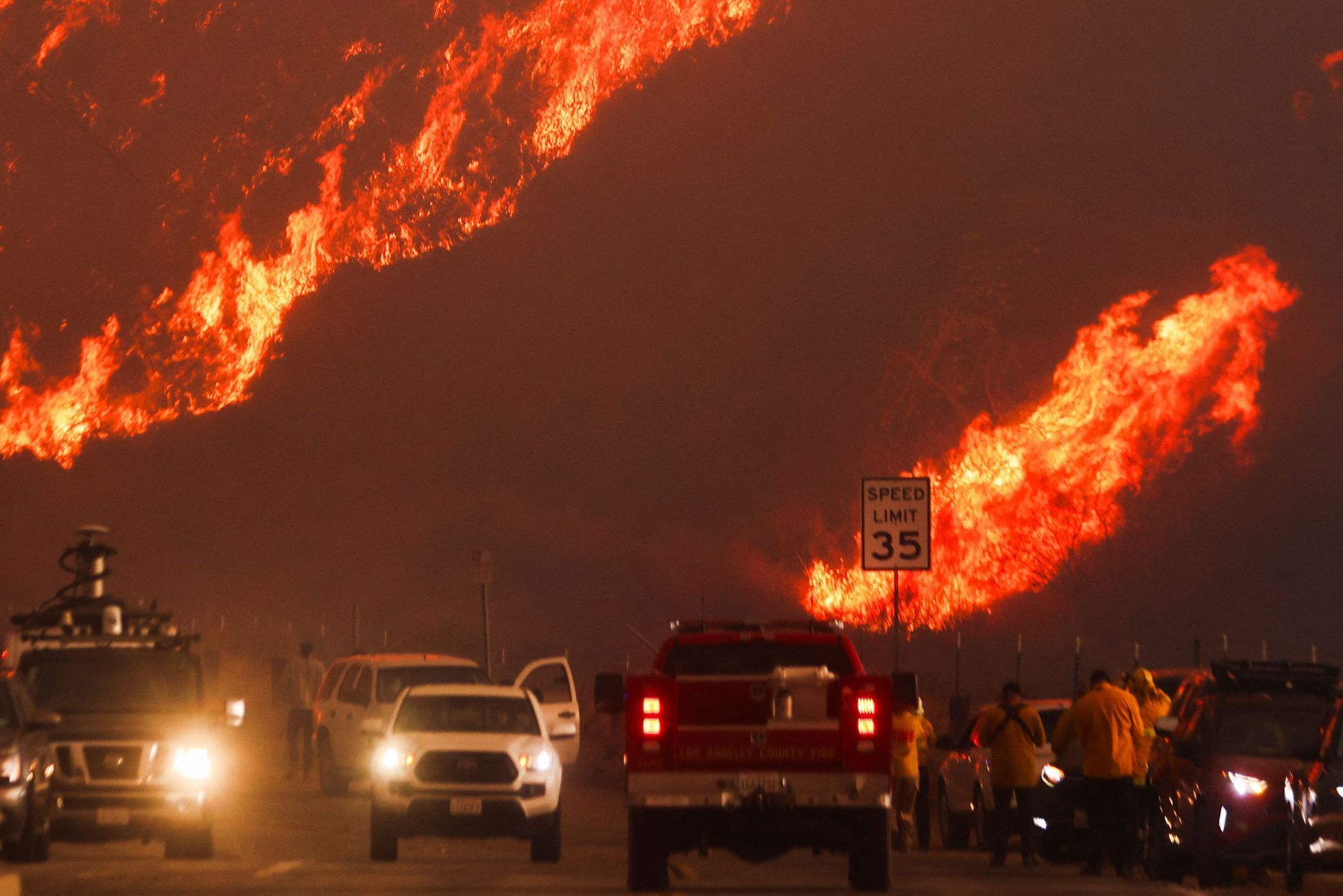 Požár Los Angeles 2025, druhá vlna