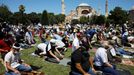 Hagia Sofia-modlitba před