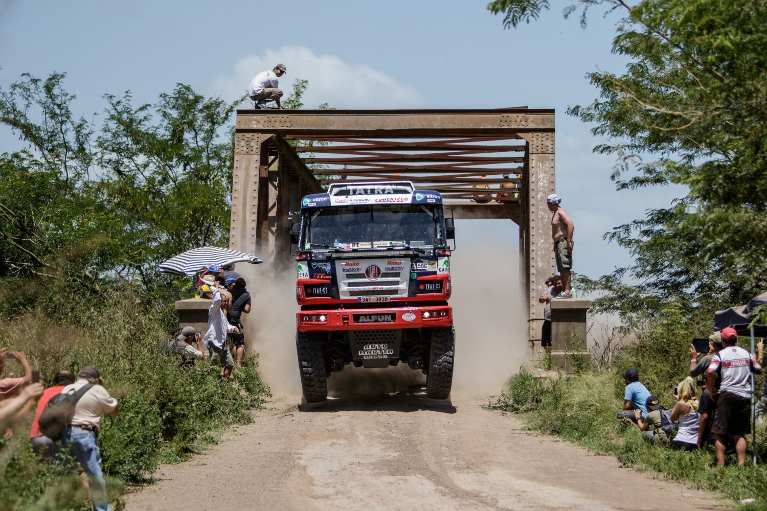 Rallye Dakar, 1. etapa: Martin Kolomý, Tatra