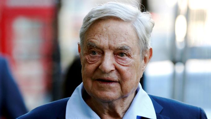 Americký miliardář maďarského původu George Soros.