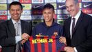 Nový fotbalista FC Barcelona - Brazilec Neymar