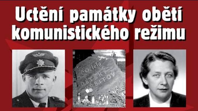 Plakát k akci platformy Bez komunistů.cz.
