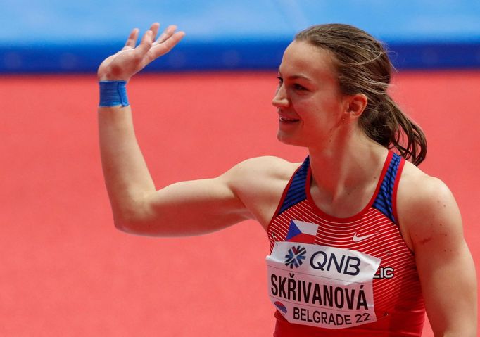 Dorota Skřivanová na halovém MS 2022