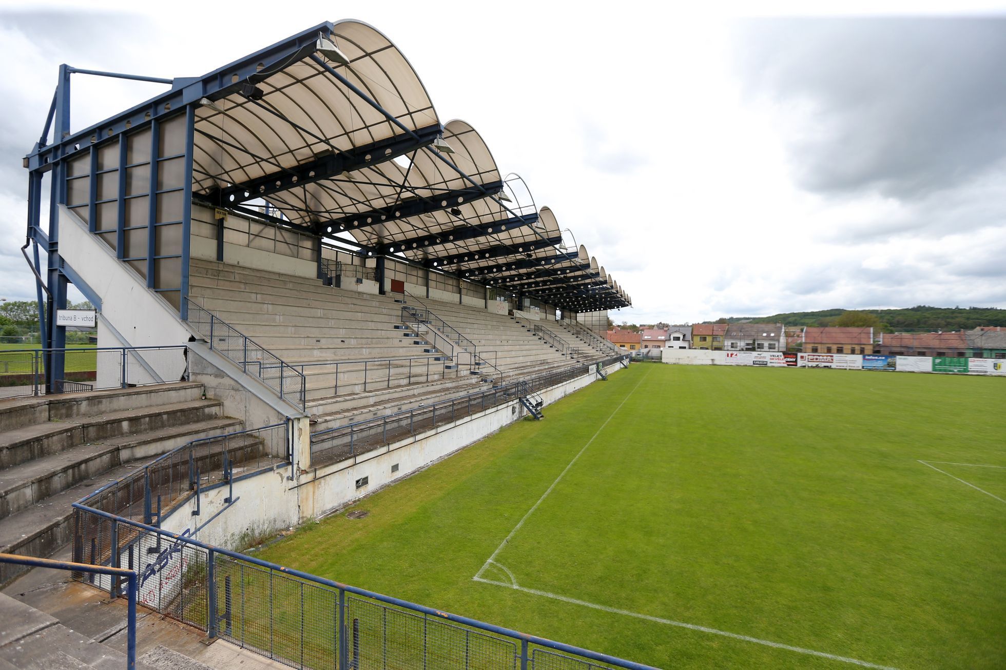 Stadion Drnovice, květen 2021