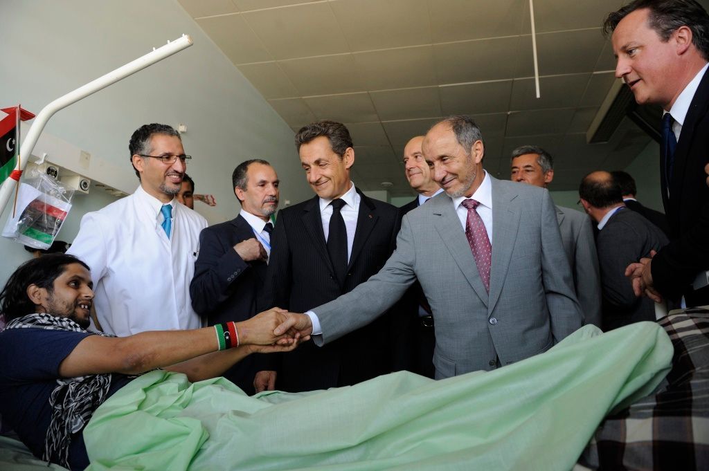 Libye - Francouzský prezident Sarkozy a britský premiér Cameron v Tripolisu
