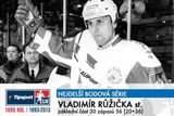Nejdelší sérii zápasů s kanadským bodem drží Vladimír Růžička. V sezoně 95-96 bodoval ve 30 zápasech v řadě (20+36)!