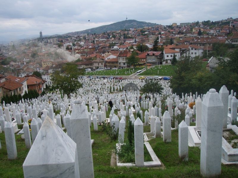 hřbitov v sarajevu