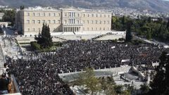 Protesty v Řecku