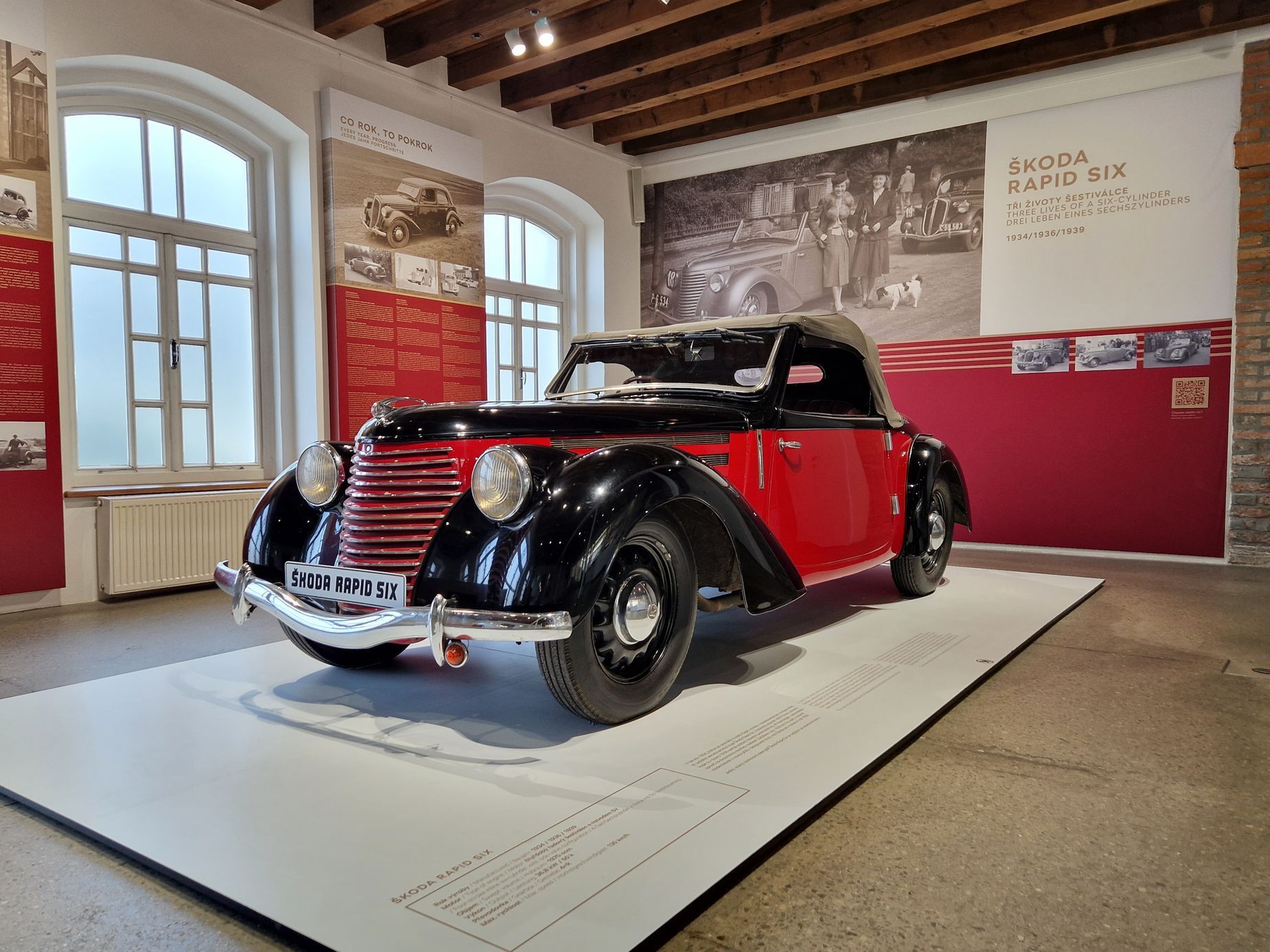 Škoda Muzeum výstava Popular a Rapid
