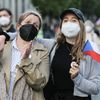 Demonstrace Milion chvilek Václavské náměstí 20. 5. 2021 za odstoupení Marie Benešové