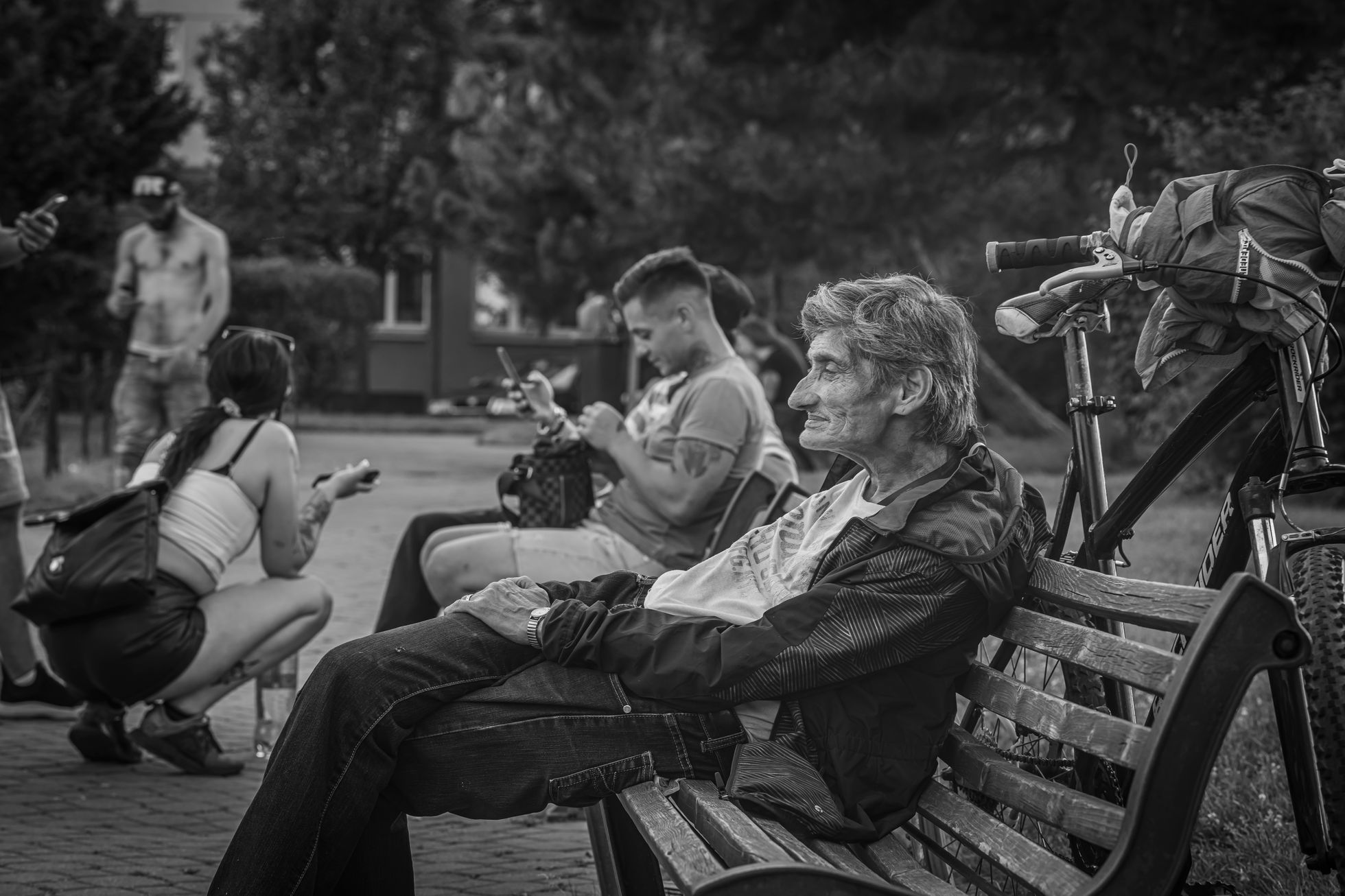 Žižkovská Madonna, Foto, Magazín