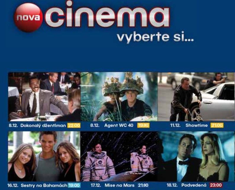 Nova Cinema - nový kanál