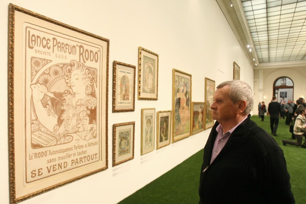 Ivan Lendl: Alfons Mucha