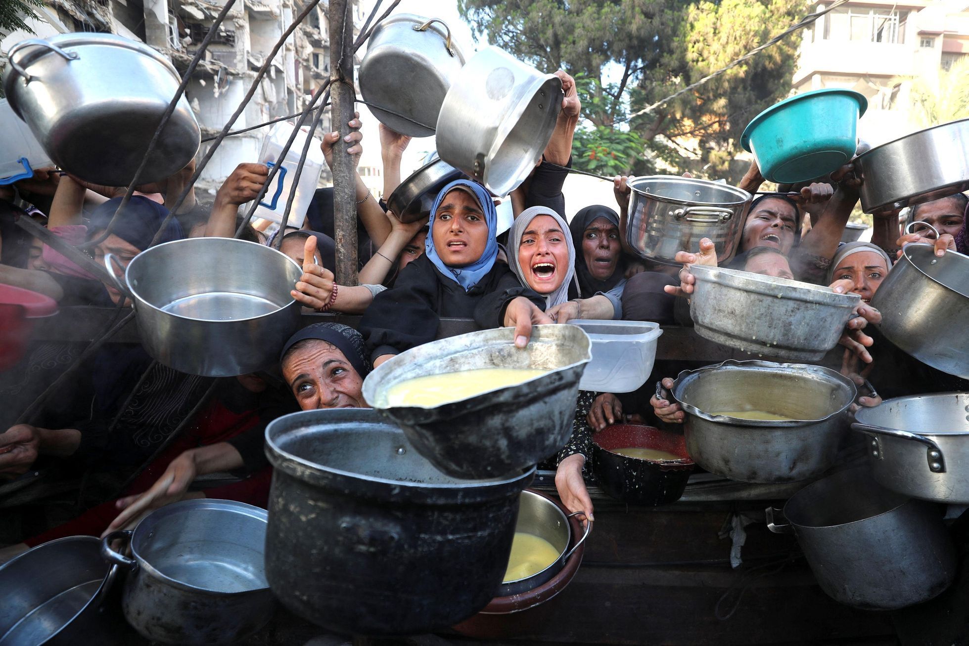 Palestina, Izrael, Gaza, OSN, WHO, pomoc, potraviny