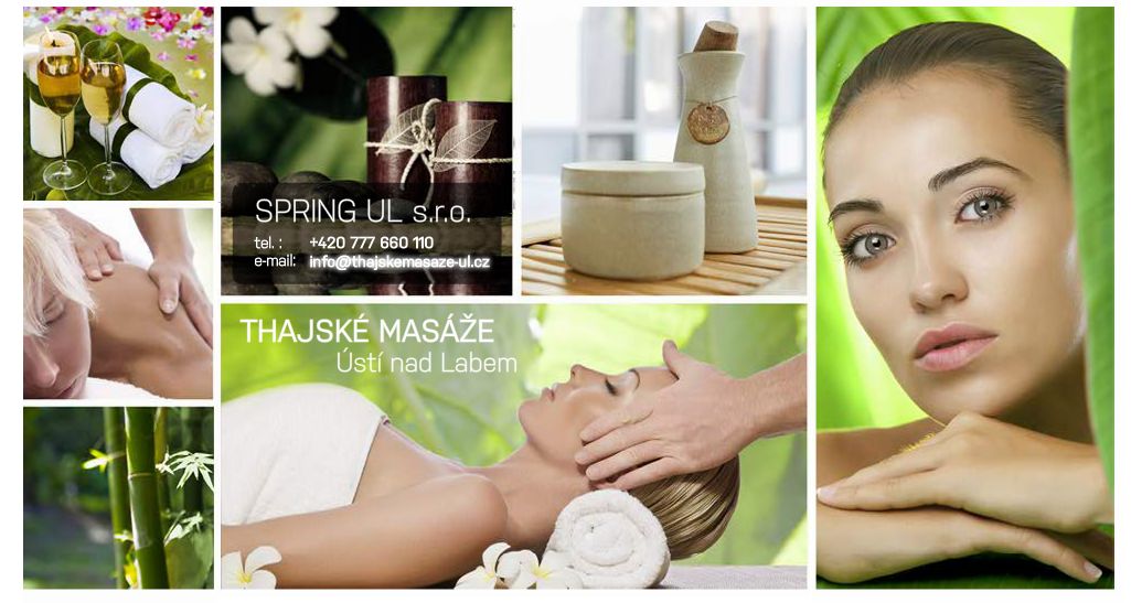 Webové stránky firmy Spring UL thajské masáže