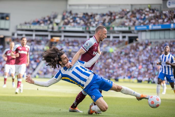 Brighton - West Ham (Vladimír Coufal, Marc Cucurella)