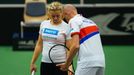 Fed Cup 2017: Kateřina Siniaková a Petr Pála