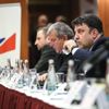 Volební sjezd SPO Zemanovci - Miloš Zeman, Martin Nejedlý, Vratislav Mynář - 28.3.2018
