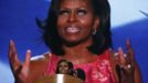 U.S. first lady Michelle Obama addresses delegates during the first session of the Democratic National Convention in Charlotte, North Carolina, September 4, 2012. REUTERS/Jim Young (UNITED STATES - Tags: POLITICS ELECTIONS) Published: Zář. 5, 2012, 3:20 dop.