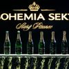 Bohemia Sekt šumivé víno šampaňské lahve design etiketa