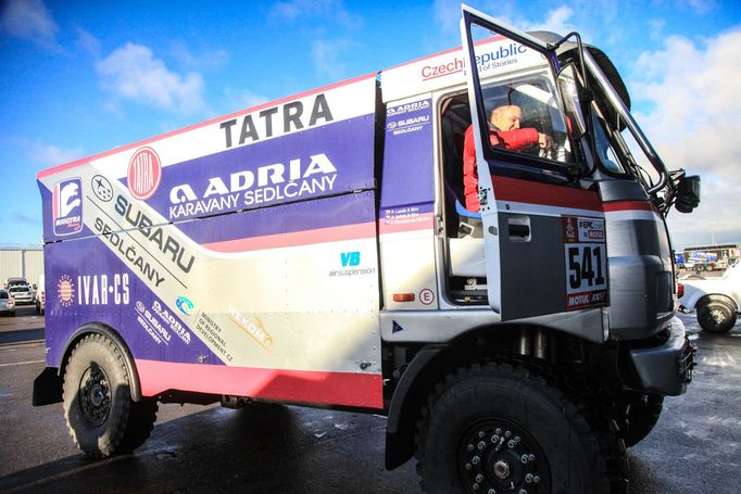 Odjezd na Rallye Dakar 2018 - Pavel Vrňák