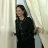 Segolene Royalová ve volební místnosti