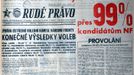 A výsledek byl jednoznačný. Rudé právo, pondělí 29. listopadu 1971