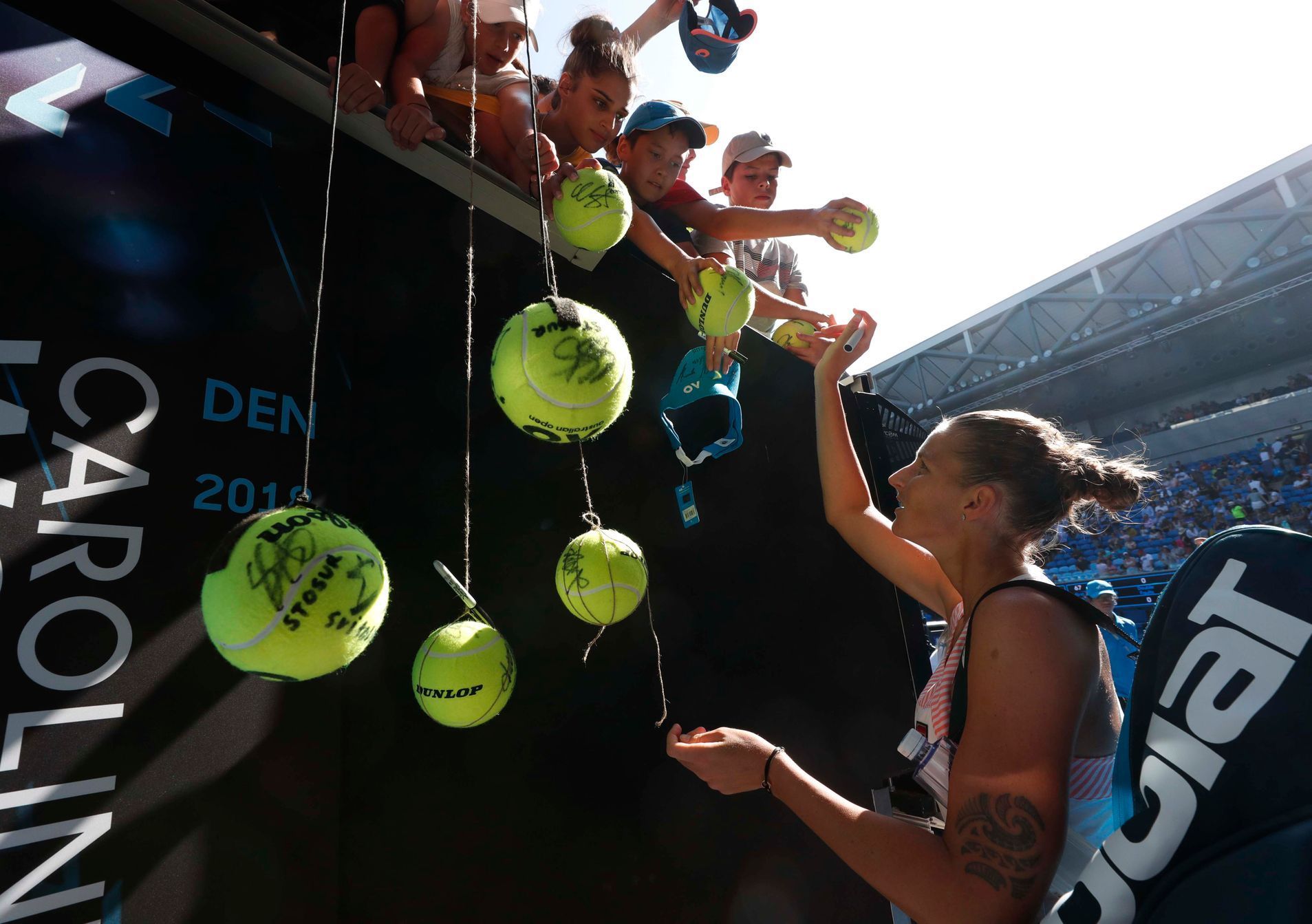 tenis, Australian Open 2019, Karolína Plíšková v utkání 4. kola