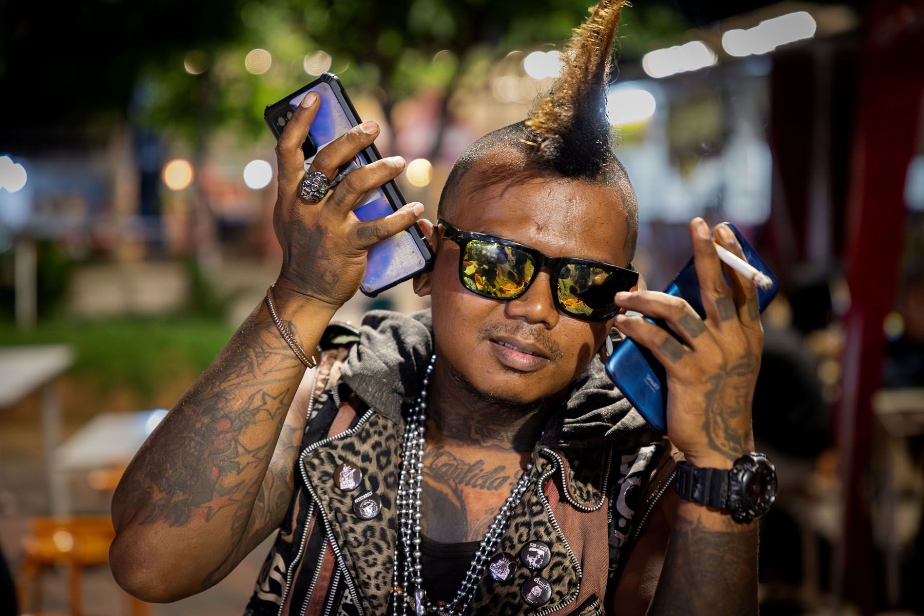 Jakarta, Indonésie, Punk