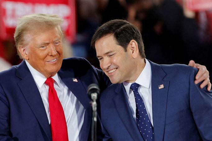 Republikáni Donald Trump a Marco Rubio