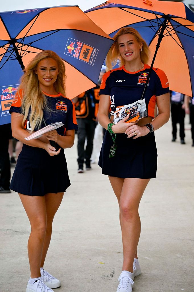 Grid girls na závodě MotoGP v Austinu