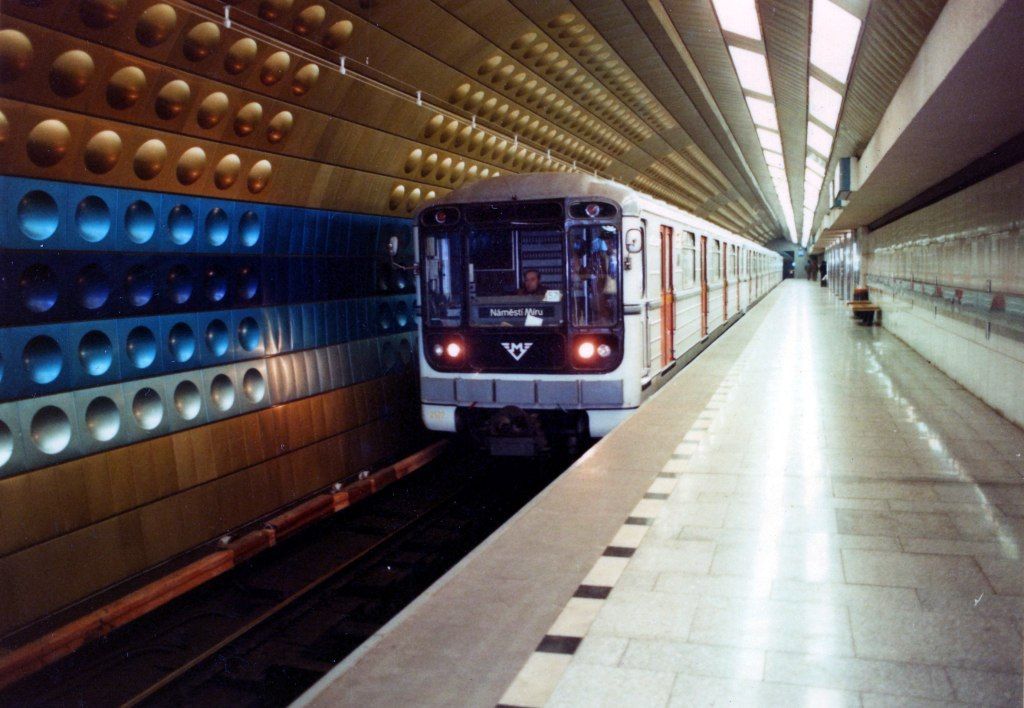 Metro A - Náměstí míru 1978