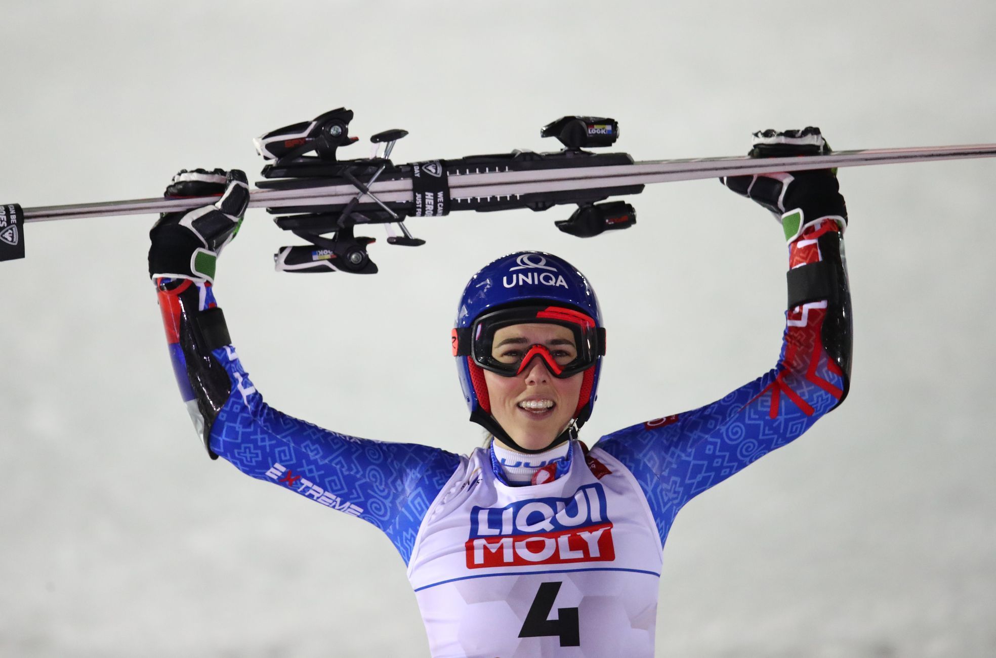 Petra Vlhová v obřím slalomu na MS 2019