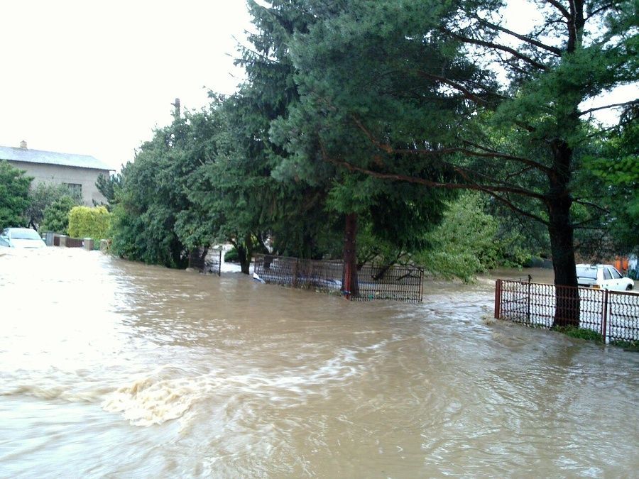 Povodně srpen 2010 - Hrádek nad Nisou