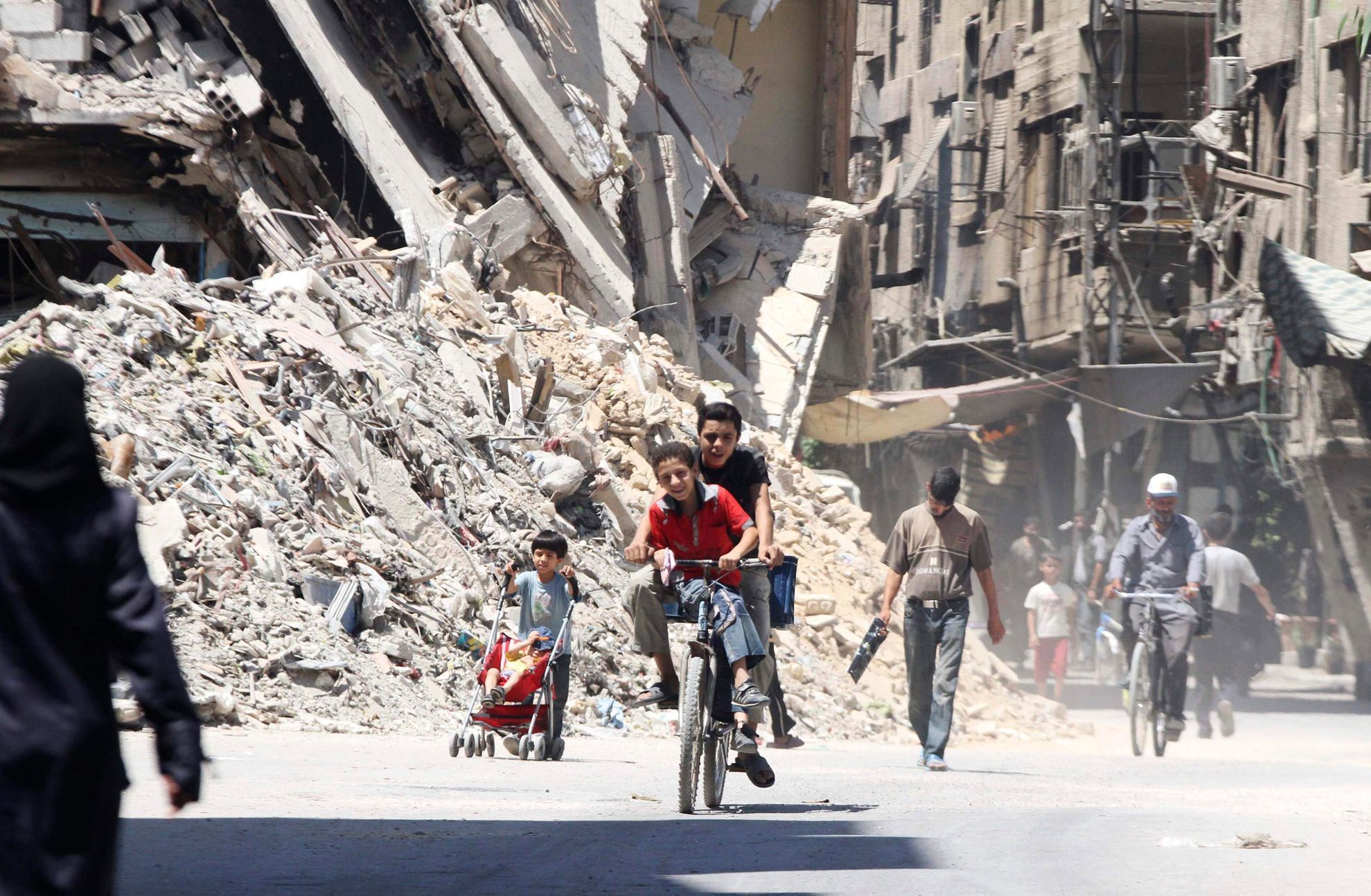 Sýrie - Damašek - Harasta