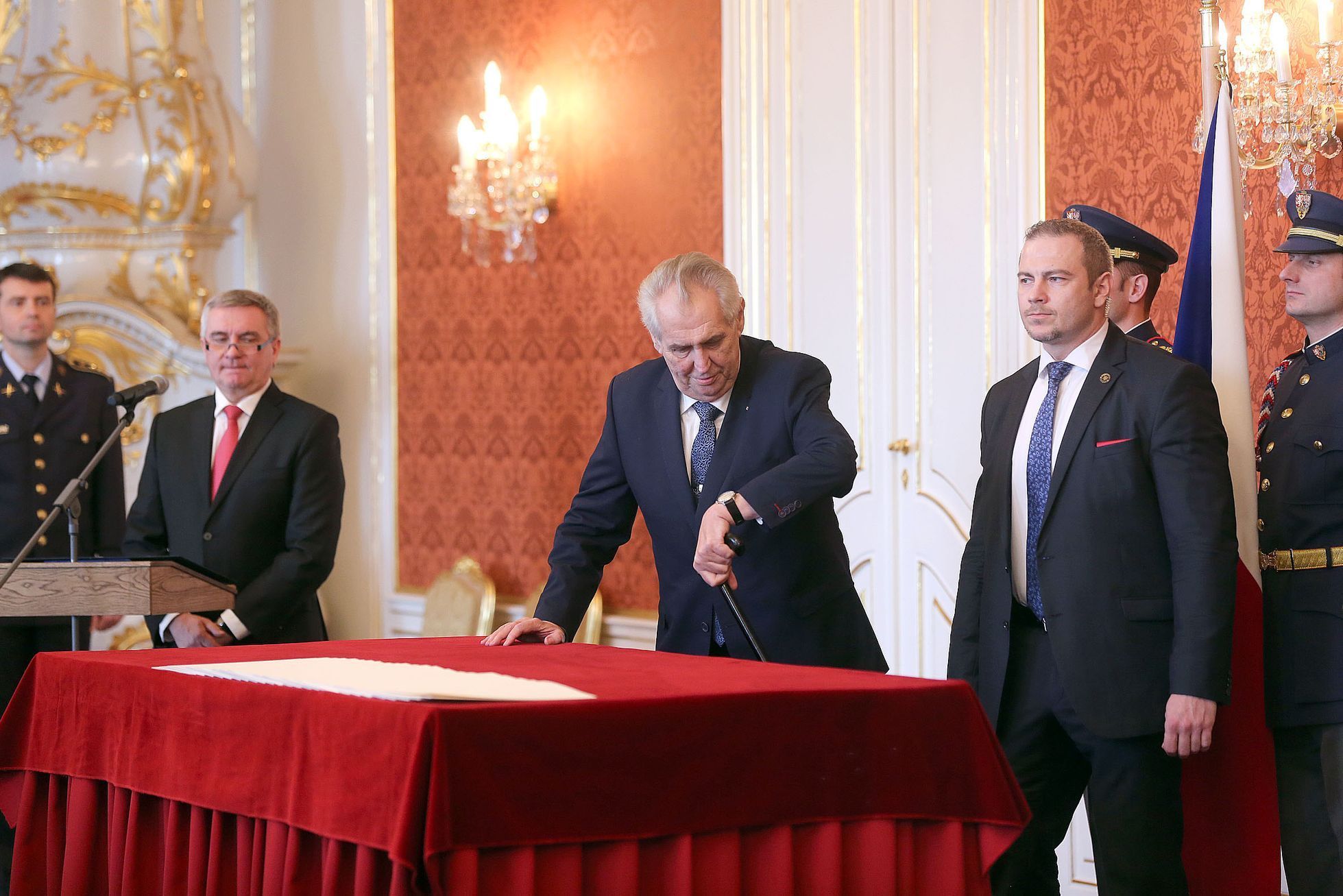 Jmenování soudců na Pražském hradě