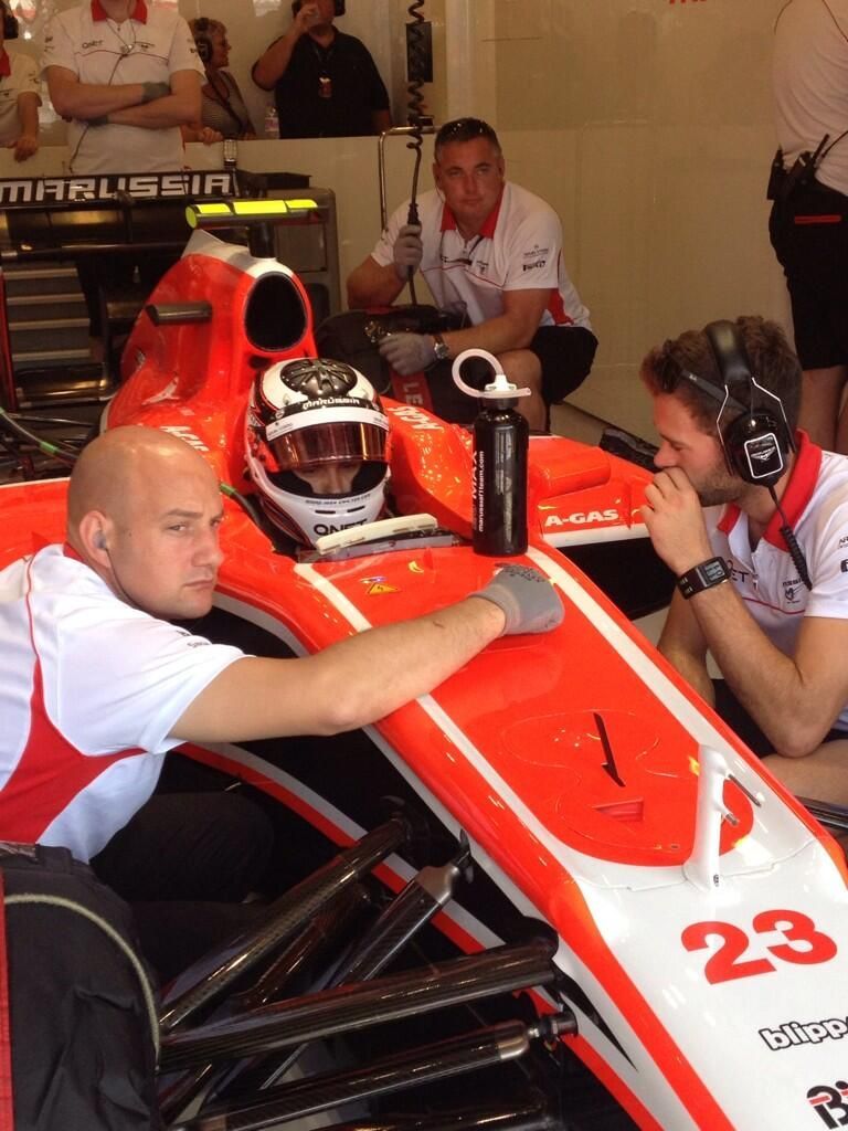 F1, VC Maďarska 2013: Max Chilton