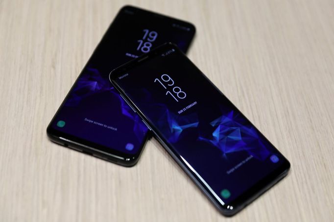 Samsung Galaxy S9 a S9+.