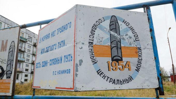 Ruské vojenské zařízení v Archandělském regionu